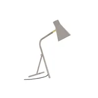 lampe de bureau tosel 90270 lampe de bureau articulé métal taupe l 30 p 20 h 40 cm ampoule e14