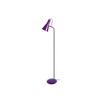 lampadaire tosel 95103 lampadaire liseuse articulé métal violet l 40 p 40 h 150 cm ampoule e27