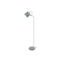 lampadaire tosel 95115 lampadaire liseuse articulé métal aluminium l 40 p 40 h 150 cm ampoule e27