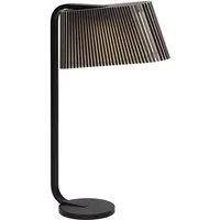 secto lampe de table owalo 7020 - noir