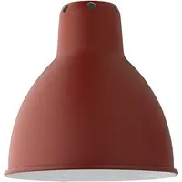 dcwéditions lampadaire lampe gras n°215 noir - rouge - rond