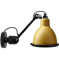 dcwéditions applique noire lampe gras n°304 xl outdoor seaside  - jaune - rond