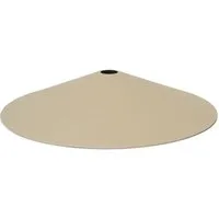ferm living abat-jour collect lighting - angle shade - cashmere