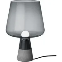 iittala lampe de table leimu  - gris - 30x20cm
