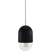 harto suspension luce - chêne noir - ø 10 x höhe 18 cm
