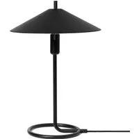 ferm living lampe de table filo - noir/ noir