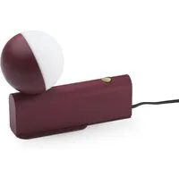northern lampe de table / applique balancer mini - rouge cerise