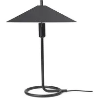 ferm living lampe de table filo carrée - noir/ noir