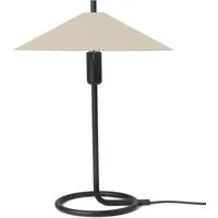 ferm living lampe de table filo carrée - noir/ cachemire