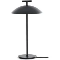 kartell lampe de table mini geen a - noir
