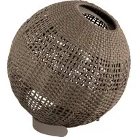 cane-line outdoor lampe d’illusion ronde - taupe