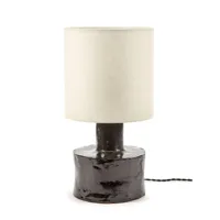 serax lampe de table catherine - black beige