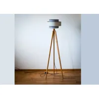 lampadaire trépied rétro années 60 - 70 lampadaire design cylindre lampadaire