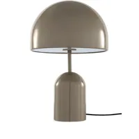 tom dixon lampe de table bell led (43cm x 28cm) - gris