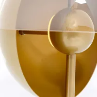 lampe romy dorée kare design