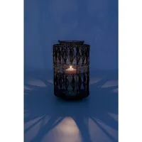 lanterne hayat noire 37cm kare design