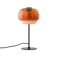 lampe à poser en verre coloré kinoko