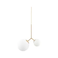 twice suspension lampe blanc - house doctor