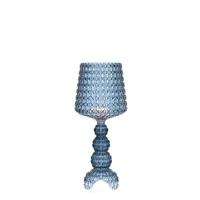 mini kabuki lampe de table bleu clair - kartell