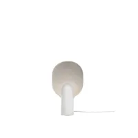 ware lampe de table blanc ivoire - new works