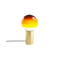 dipping light lampe de table ambre - marset