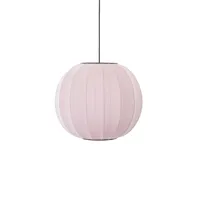 knit-wit 45 suspension rond light pink - made by hand