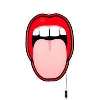 blow tongue led applique murale - seletti