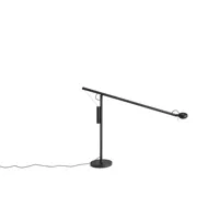 fifty-fifty lampe de table soft black - hay