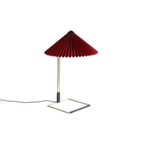 matin lampe de table l oxide red - hay