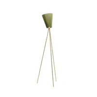 oslo wood lampadaire or/olive - northern