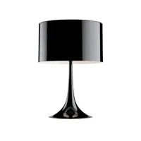 spun light lampe de table noir - flos