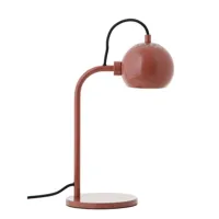 ball lampe de table glossy red - frandsen