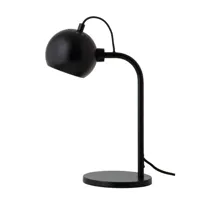 ball lampe de table matt black - frandsen