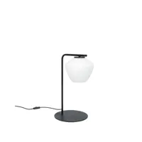 dk lampe de table matt black - konsthantverk