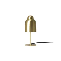 champagne lampe de table brushed gold - pholc