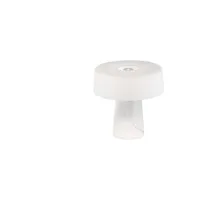 glam t1 lampe de table small opal/crystal - prandina