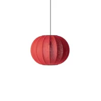 knit-wit 45 round suspension maple red - made by hand