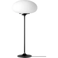 stemlite lampe de table h70 dimmable black chrome - gubi