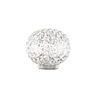 mini planet plug lampe de table crystal - kartell