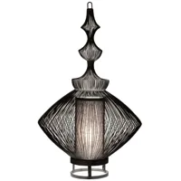 opium lampe de table black - forestier