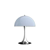 panthella lampe de table 320 grey/opal - louis poulsen