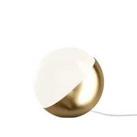 vl studio lampe de table/lampadaireø250 brass - louis poulsen