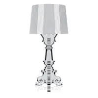 bourgie lampe de table chrome - kartell