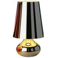 cindy lampe de table platine - kartell