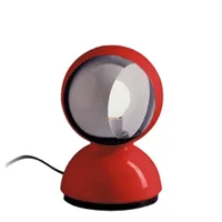 eclisse lampe de table rouge - artemide
