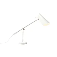 birdy lampe de table blanc/chrome - northern