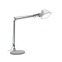 tolomeo lampe de table led aluminium avec pied aluminium - artemide