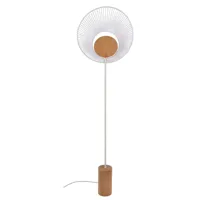 forestier - oyster lampadaire white