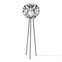 flora-lampadaire trépied noir h170cm