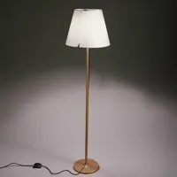 melampo-lampadaire bronze abat-jour orientable h137,5cm